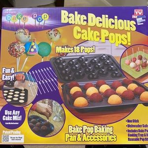 As Seen On TV Cake Pop Kit Brand New Bake Pan 🍰